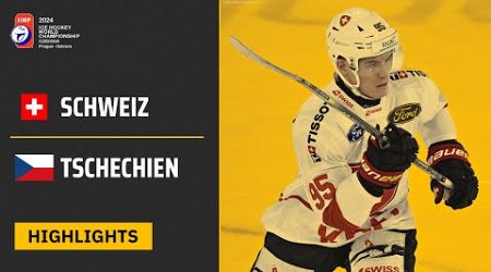 Schweiz vs. Tschechien | Highlights - 4. Spieltag, Eishockey-WM 2024 | SDTV Eishockey