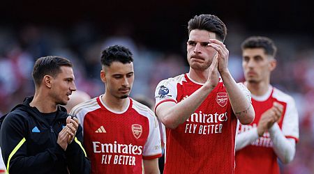 Declan Rice's demand to Arsenal team-mates after Premier League title heartbreak