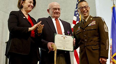 After 73 Years, Korea Vet Awarded Purple Heart
