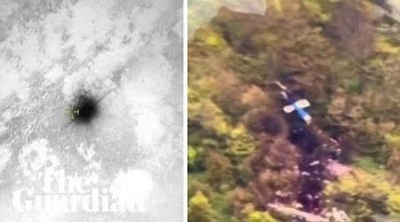 Footage shows aftermath of helicopter crash that killed Iranian president