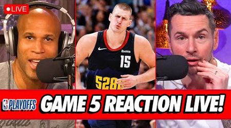 The Jokic Takeover! NUGGETS vs. WOLVES Game 5 LIVE Reaction | Richard Jefferson and JJ Redick