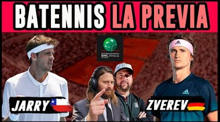 Nico Jarry vs Alexander Zverev - Final de Roma - La PREVIA - Hablemos de Tenis
