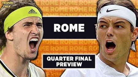 Zverev vs Fritz | Rome Open 2024 QF | Tennis Prediction