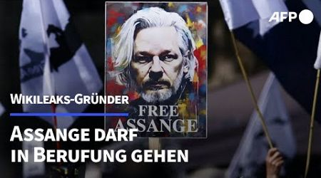 Assange darf gegen Auslieferung in Berufung gehen | AFP