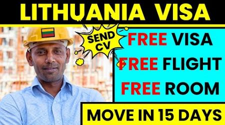 Lithuania Free Visa and Work Permit for Indians in Warehouse Job in Europe | Latest Europe Jobs