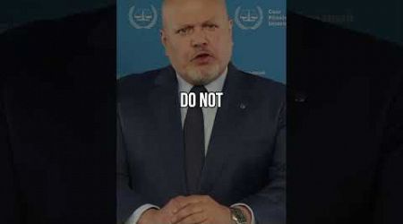 ICC Prosecutor Karim Khan - Israel&#39;s Right to Defense and International Obligations Explained