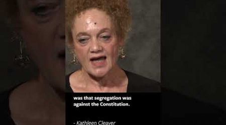 Kathleen Cleaver Reflects on the Brown v. Board of Education Decision