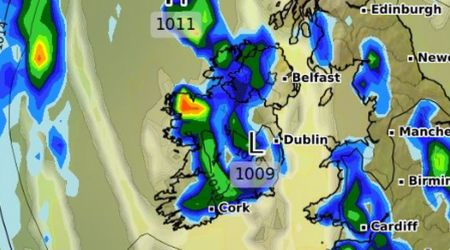 Ireland weather: Thunderstorm warning issued for six counties as temperatures set to take unwelcome dip