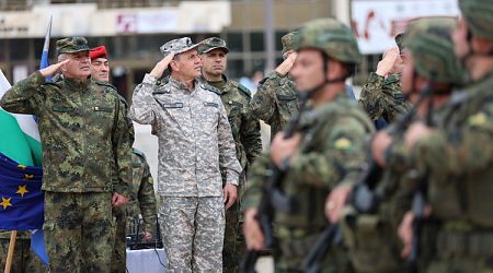 Bulgarian Military Contingent Is Sent-off to Join Operational Reserve Force of the NATO's KFOR