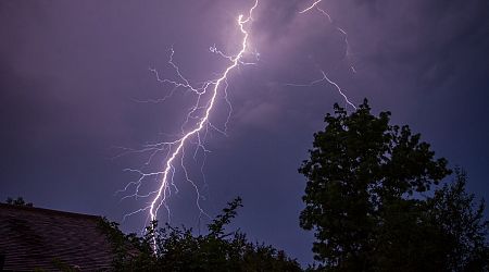 UK weather: Thunderstorm warnings issued with areas at risk of 'sudden flooding' and lightning strikes