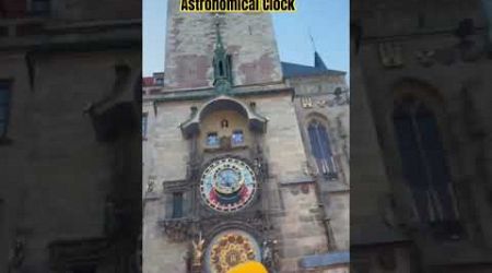 Astronomical clock #prague #czechrepublic #shorts #shortbeta