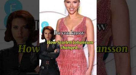 Marvel stars Scarlett Johansson #shortvideo #marvel #actress #action #capcut #channel