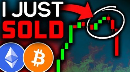 BITCOIN: I TOOK SOME PROFITS (Here&#39;s Why)!!! Bitcoin News Today &amp; Ethereum Price Prediction!