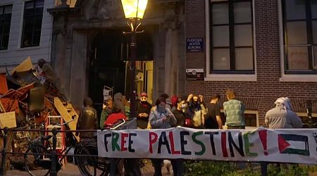 Hundreds of Univ. of Amsterdam staff & students put off by pro-Palestinian protests