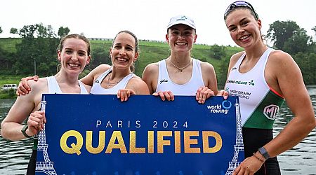 Ireland women's four book their place at Paris Olympics with Lucerne win