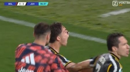 Gol di Kenan Yildiz, Bologna-Juventus (3-3) Tutti i gol e gli highlights dettagliati