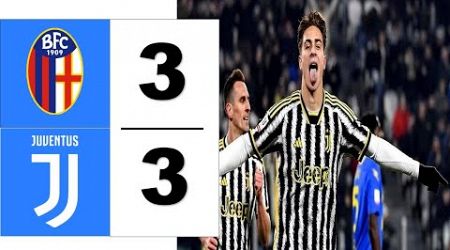 Bologna vs Juventus 3-3 Highlights Goals - WHAT A COMEBACK !