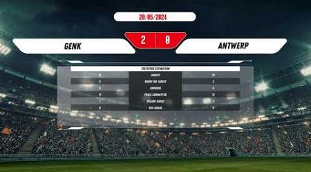 Genk Dominate Antwerp in a Comfortable Victory
