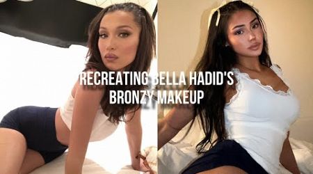 bella hadid inspired makeup tutorial
