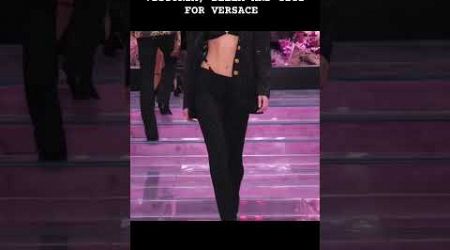 Vittoria, Gigi and Bella for Versace Men&#39;s spring summer 2020