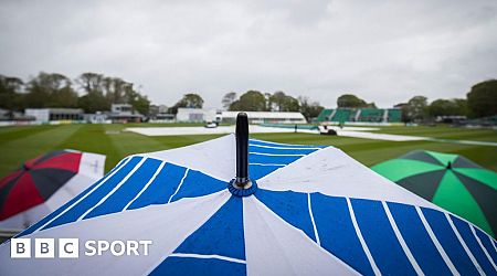 T20 encounter between Ireland and Scotland washed out