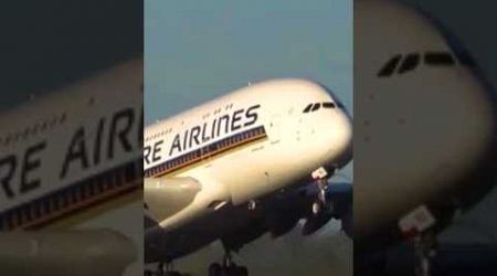 #Big Plane#Takeoff# Airbus A380 Singapore Airlines #shorts