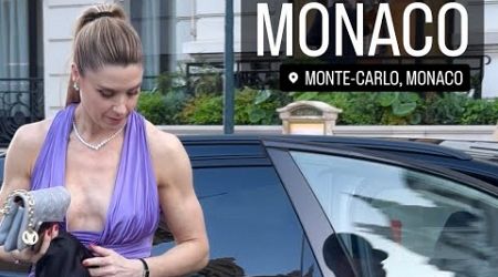 MONACO GORGEOUS LADY NIGHTLIFE-FASHION OUTFITS STYLE 5/2024 #monaco #billionaires #supercars