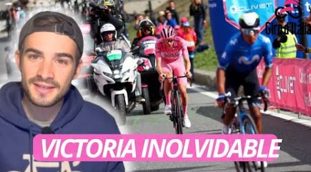 POGACAR le ARREBATA la ETAPA REINA a QUINTANA - Etapa 15 Giro de Italia 2024