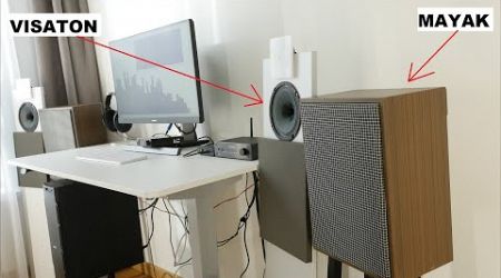 Custom Build Open Baffle vs USSR Full-range Speaker