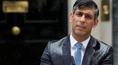 UK election: Rishi Sunak announces July 4 poll in rain-drenched speech