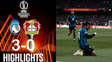 Atalanta vs Bayer Leverkusen 3-0 HIGHLIGHTS | UEFA Europa League 2024 | FINAL