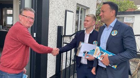 Leo Varadkar, once king of the jungle, is back out on the doors with Fine Gael councillor cubs