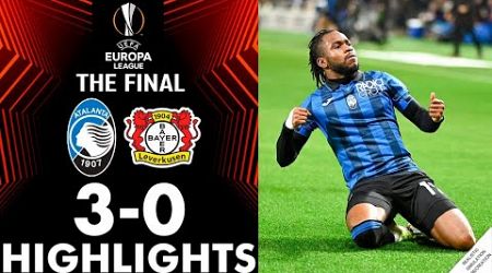 Ademola Lookman Hat Trick Goal | Atalanta vs Leverkusen 3-0 Highlights | FINAL | UEFA Europa League
