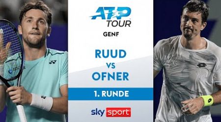 Casper Ruud vs. Sebastian Ofner - Runde 1 | Geneva Open Genf 2024 | Highlights - Sky Sport Tennis
