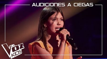 Claudia Blanco canta &quot;I See Red&quot; | Audiciones a ciegas | La Voz Kids Antena 3 2024