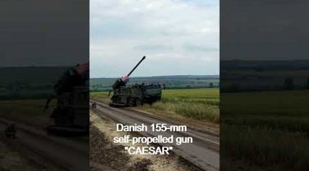 Danish 155-mm self-propelled gun &quot;CAESAR&quot; in service with the UAF. Critical thinking! War in Ukraine