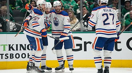 Oilers show how far they have come with full-team effort in Game 1