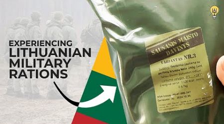 My 1st Time Trying Lithuanian Military Rations (MREs)! (Sausas Davinys)