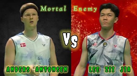 Badminton Lee Zii Jia (MALAYSIA) vs (DENMARK) Anders Antonsen Mens Singles Mortal Enemy