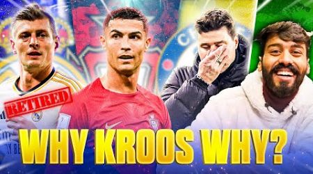 Kroos Shocking Retirement, Chelsea Sacked Pochettino , Ronaldo Lead portugal in euro 2024