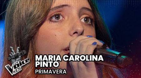 Maria Carolina Pinto - &quot;Primavera&quot; | Provas Cegas | The Voice Kids Portugal 2024