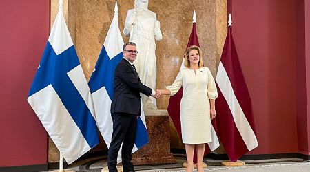 Finnish, Latvian PMs discuss border security in Riga