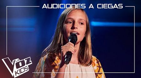 Helena Almenar canta &quot;Smile&quot; | Audiciones a ciegas | La Voz Kids Antena 3 2024