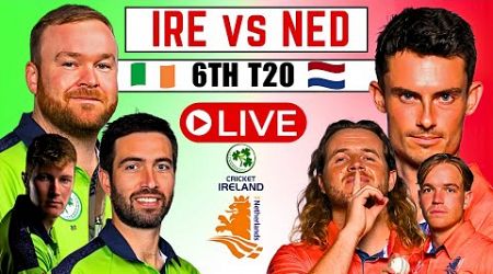 IRE vs NED live match | Ireland vs Netherlands live | ECN Netherlands T201 Tri-Series Live