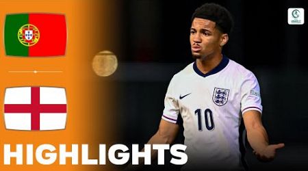 England vs Portugal | Highlights | U17 European Championship 24-05-2024