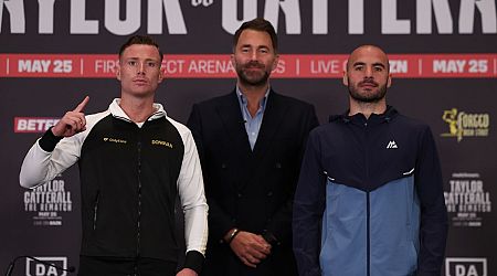 What time and TV channel is Paddy Donovan v Lewis Ritson on tonight?
