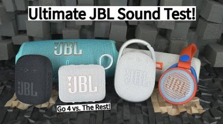 JBL Speaker Battle: Go 4, Clip 4, Charge 5, JR Pop, Flip 5 &amp; Wind Test