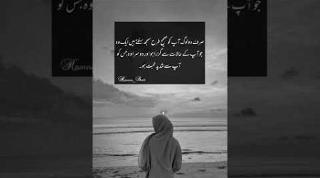 #urdupoetry#ainawrite #poetry#quote#love #urdu #foryou#unfrezzmyaccount#beautifulvedio#watsappvedio