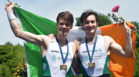 Four medals won by team Ireland at World Cup II