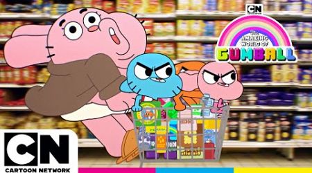 Richard Tries to Look After the Kids | Gumball | @cartoonnetworkuk